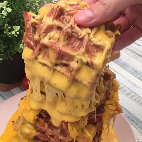 Hot Dog Waffles