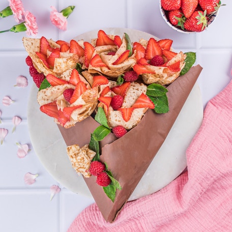 Le bouquet de fraises