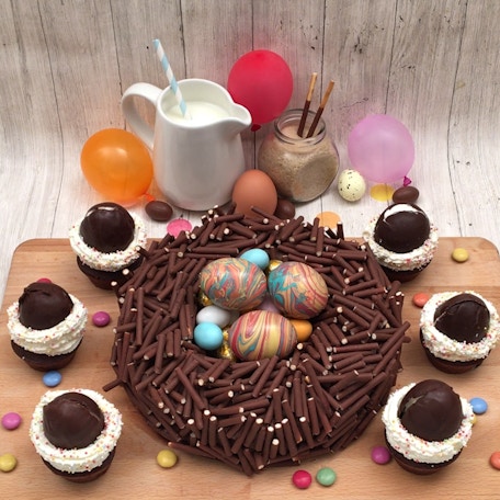 Das Nest für Ostern