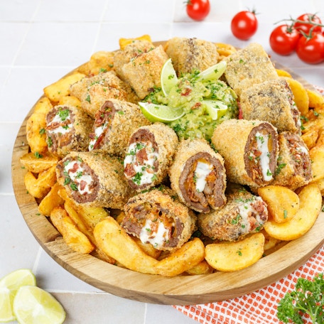 Texas Burger Skewers