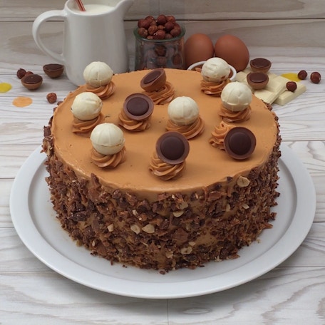 Schokoladenkuchen mit Toffifee