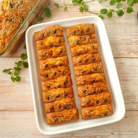 Cake au jambon et aux olives