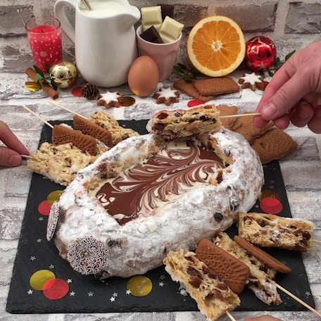 Weihnachtsgebäck mit Twist