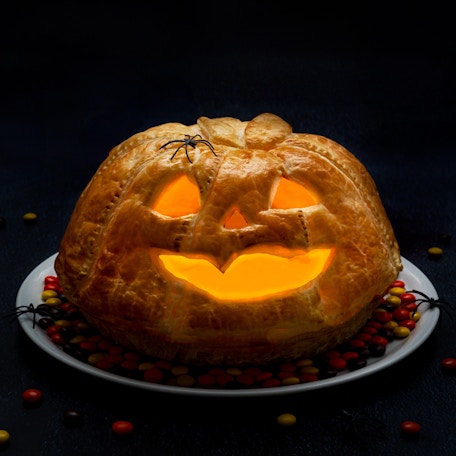 La tarte citrouille Halloween