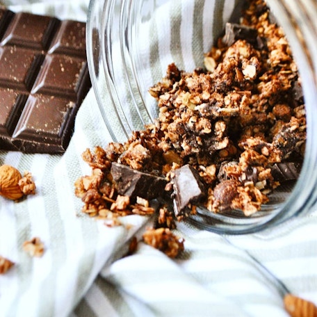 Granola crousti-fondant choco amande