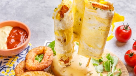 Gefülltes französisches Omelett!