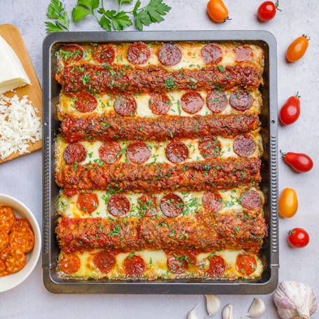 Pizza Meatloaf Mashup