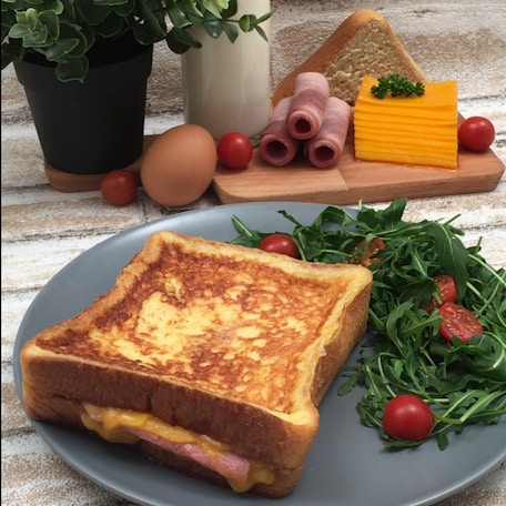 Croque Monsieur als Pain Perdu