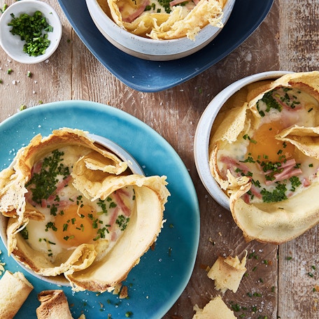 Les crêpes cocotte