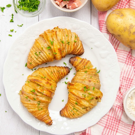 Bacon Potato Croissants