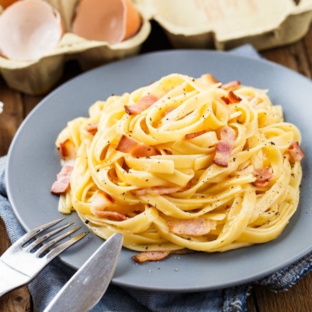 Les vraies pâtes carbonara