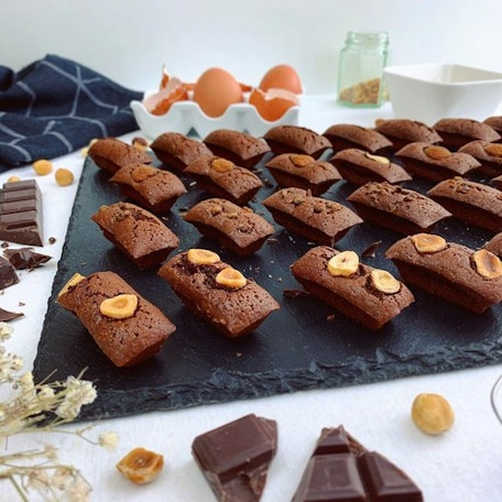 Financiers au chocolat
