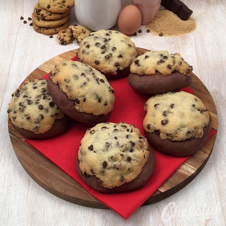 Mittwoch 🍽 Brownie mit Cookie Hut