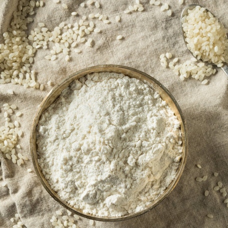 La farine de riz maison