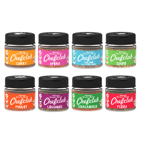 Les pots d’épices à dégainer en cuisine