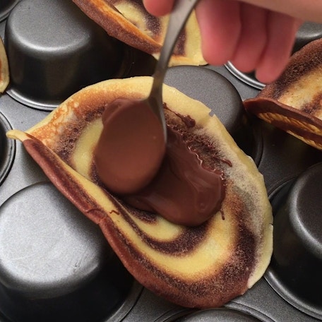 Eiswaffeln mit Fruchtzwergen