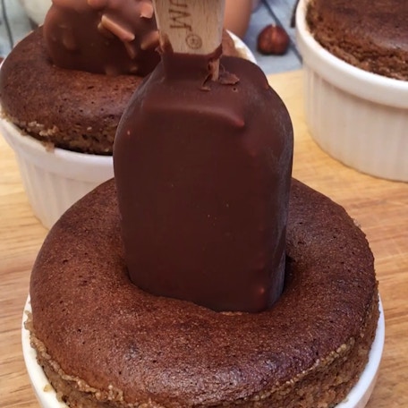 Mittwoch 🍽 Zur Belohnung ein Schoko-Fondant