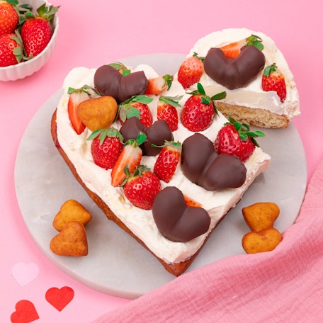 Le cœur rempli d'amour