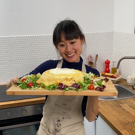 Pfannkuchen-Schinken Lasagne