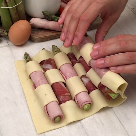 Spargel-Tarte