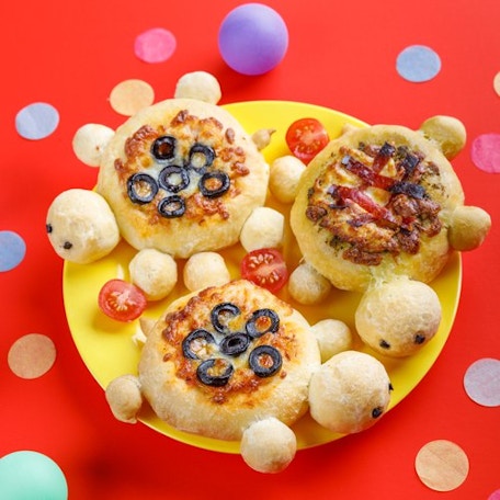 Les petites pizzas tortues