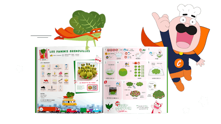Le Livre Les Super Légumes