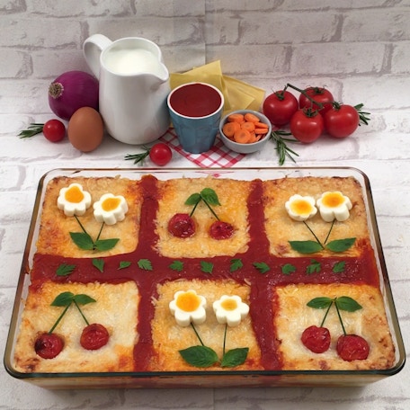 Lasagne im Sommerlook