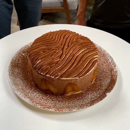 Birne Helene als Torte