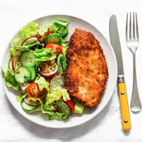 Tastier Breaded Turkey