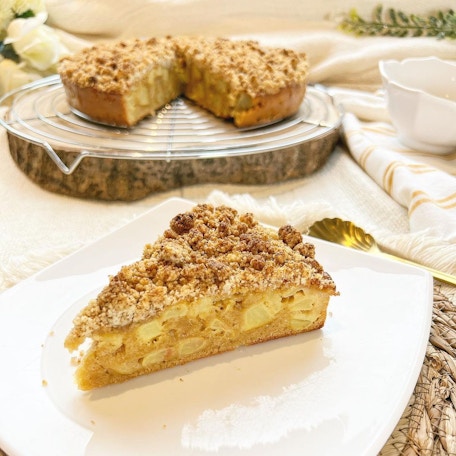 Streusel aux pommes