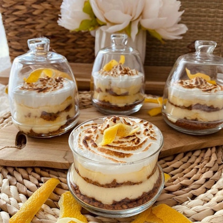 Les tartes déstructurées au citron