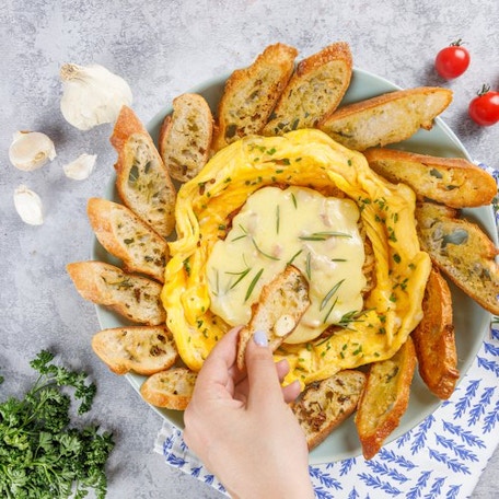 Le nid d’omelette au cœur fondant