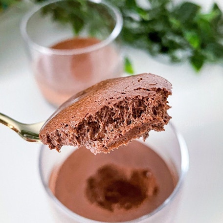 Mousse au chocolat aux 3 ingrédients