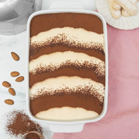Tiramisu deluxe avec… de l'amaretto !