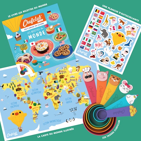 Coffret - Les recettes du monde