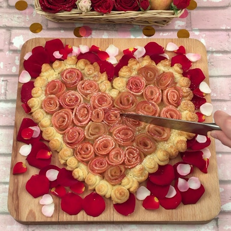 Apfelkuchen zum Muttertag