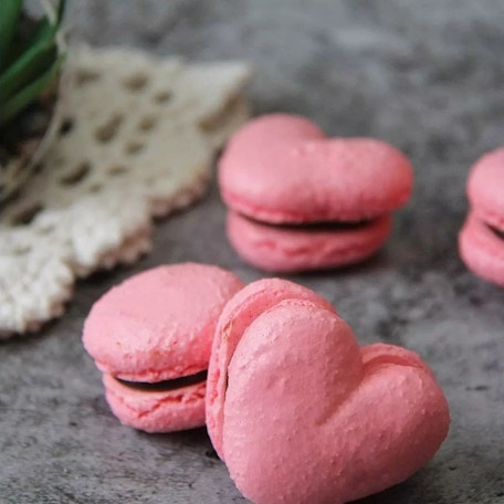 Macarons Saint Valentin