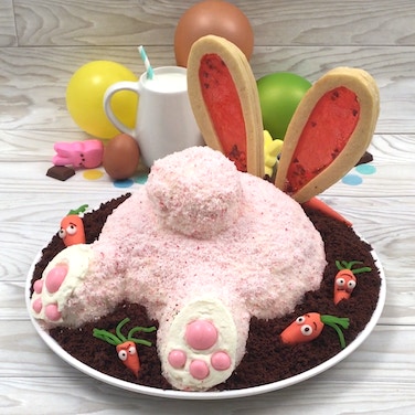 Bunny Butt Cake