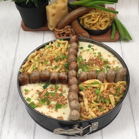Käsespätzle-Torte🧀