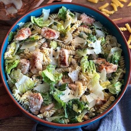 Meilleure réadaptation : la salade de pâtes façon César