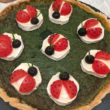 Tarte aux épinards