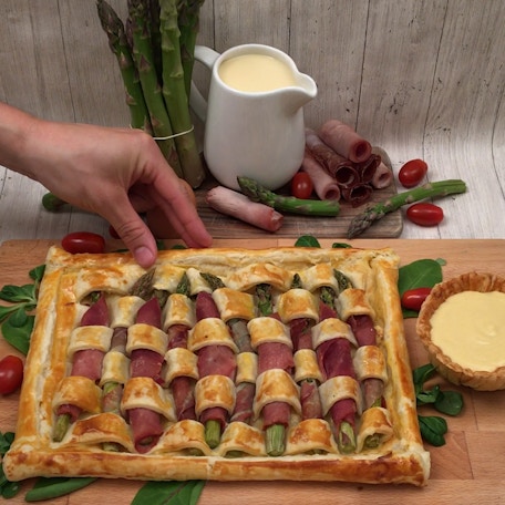 Spargel-Tarte