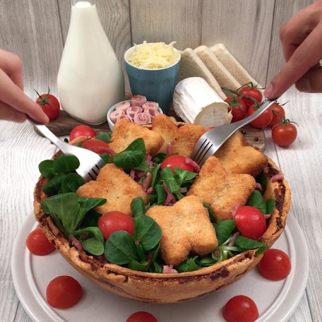 Goat-Cheese-Star-Studded Salad