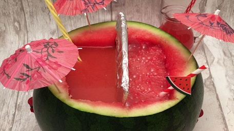 Doppelter Melonen Cocktail