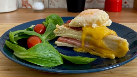 Sandwich Taco mit Ei