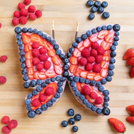 Le gâteau papillon magique