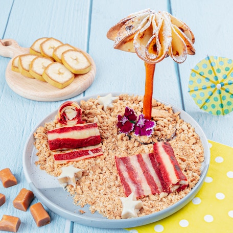 Les crêpes à la plage