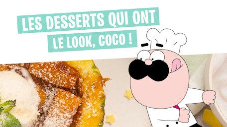 La crème glacée à la noix de coco Chefclub