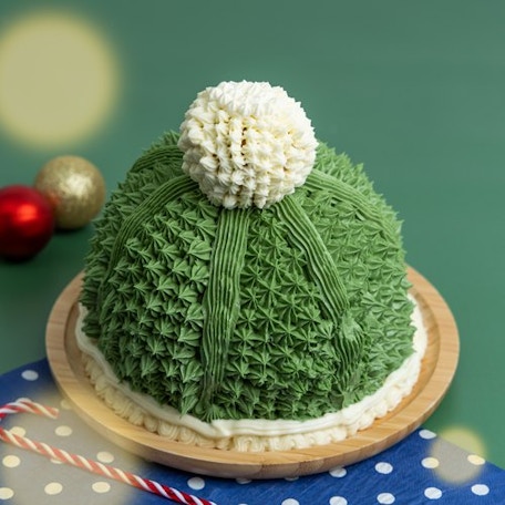 Bûche bonnet de Noël