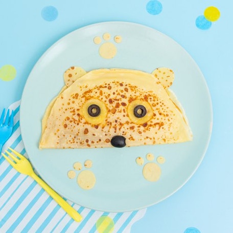Crêpe ourson